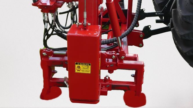 Mast shift base has 300mm of smooth travel and has plastic slides