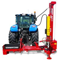 Kinghitter Expander on Terminator Base  on blue tractor 
